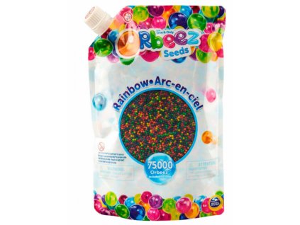 Vodní kuličky Orbeez Seeds Rainbow 75000ks