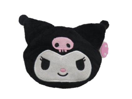 Plyšová peněženka na mince Hello Kitty Kuromi