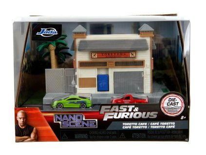 Diorama Fast and Furious Nano Torettos Café