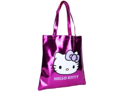 Nákupní taška Hello Kitty metalická Nové