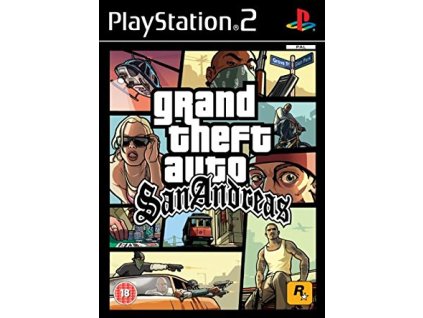 PS2 Grand Theft Auto San Andreas