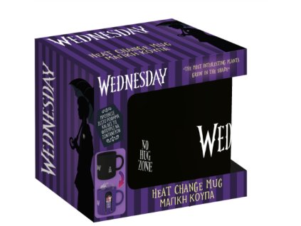 Hrnek Wednesday měnící 320ml