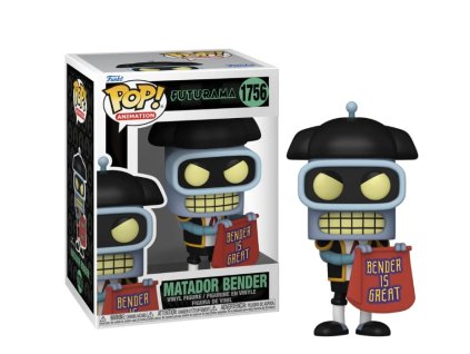Funko Pop! 1756 Futurama Matador Bender Nové