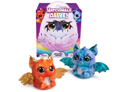 Líhnoucí se zvířátko Hatchimals Draggle Nové