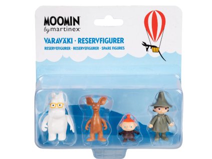 Figurky Moomin Přátelé 4ks Nové