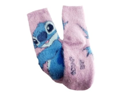 Chlupaté ponožky Disney Stitch vel. 23/26 Nové