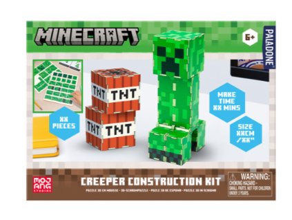 Stavebnice Minecraft Creeper Construction Kit