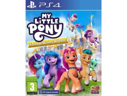 PS4 My Little Pony A Zephyr Heights Mystery