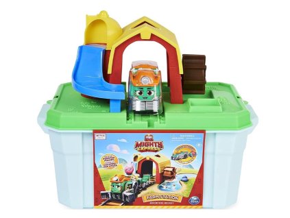 Hrací set Mighty Express Zastávka Farma Nové