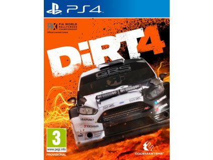 PS4 Dirt 4 Nové