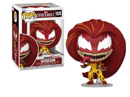 Funko Pop! 1026 Marvel Spider man 2 Scream