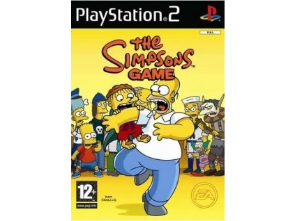 PS2 The Simpsons Game