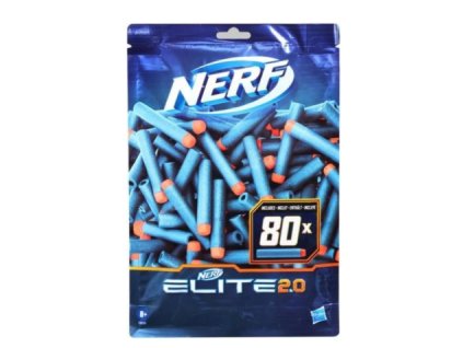 Náhradní náboje Nerf Elite 2.0 Refill 80ks Nové