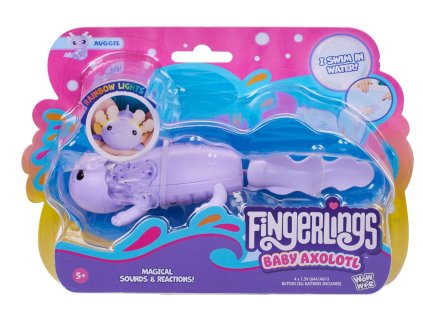 Interaktivní hračka Fingerlings Axolotl