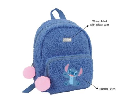 Batoh Disney Stitch Faux Wool Nové
