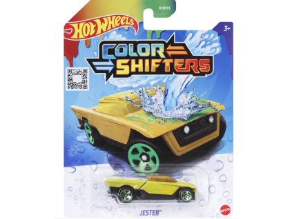 Hot Wheels City Color Shifters Jester zelenožlutý Nové