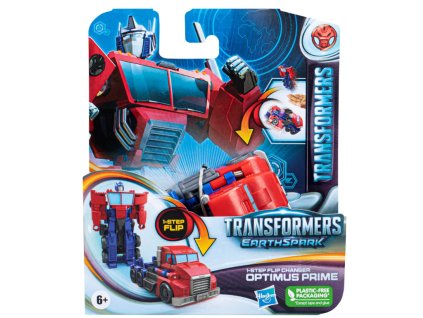 Figurka Transformers Earthspark 1Step Flip Changer Optimus Prime Nové