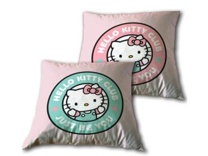 Polštář Hello Kitty Just be you 40X40cm Nové