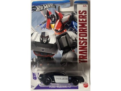 Hot Wheels Transformers Ford Mustang GT
