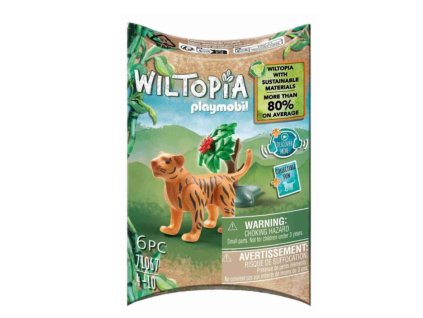 Figurka Playmobil Wiltopia 71067 Mládě tygra