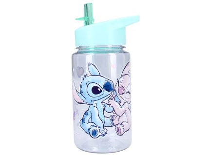 Láhev Stitch a Angel Lets Eat! 450ml