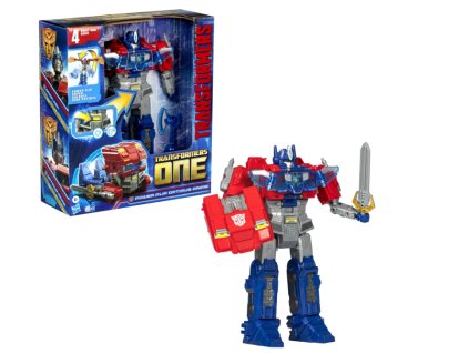Figurka Transformers MV8 Power Flip Optimus Prime Nové