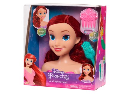 Česací Hlava Disney Princess Ariel v2
