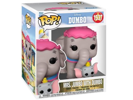 Funko Pop! 1537 Disney Dumbo Mrs. Jumbo With Dumbo