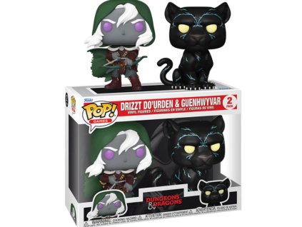 Funko Pop! 2Pack Dungeons and Dragons Drizzt Do Urden and Guenhwyvar