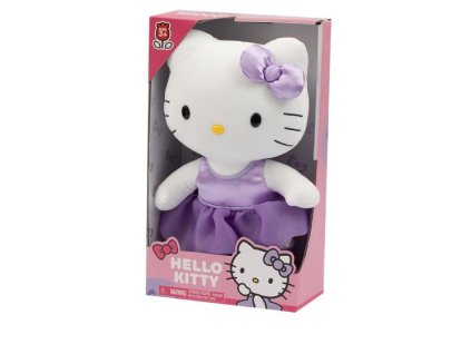 Plyšová hračka Hello Kitty Purple Satin 30cm