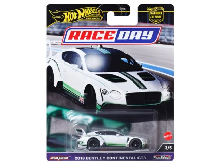 Hot Wheels Premium Car Culture Race Day 2018 Bentley Continental GT3