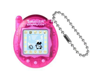 Tamagotchi Connection Translucent Pink