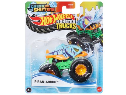 Hot Wheels Monster Trucks Colour Shiffter Piranahhh