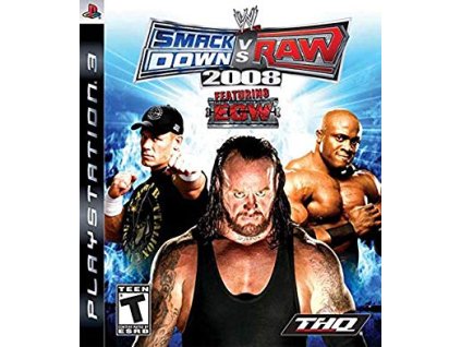 PS3 WWE Smackdown vs Raw 2008