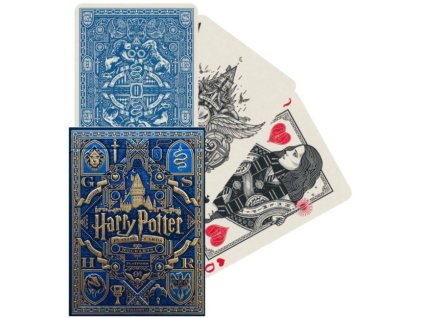 Hrací karty Harry Potter modré Havraspár Nové