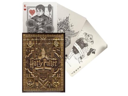 Hrací karty Harry Potter žluté Mrzimor