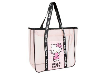 Nákupní taška Hello Kitty se srdíčkem Nové