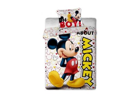 Povlečení Disney Mickey Mouse 140x200cm