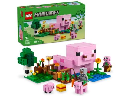 Lego Minecraft 21268 Domeček prasátka Nové