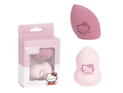 Houbičky na make up Hello Kitty 2ks