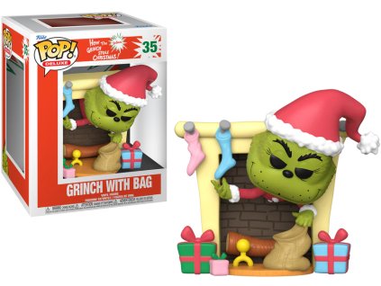 Funko Pop! 35 How The Grinch Stole Christmas Grinch With Bag Nové