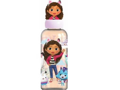 Láhev Gábinin kouzelný domek 3D 560ml