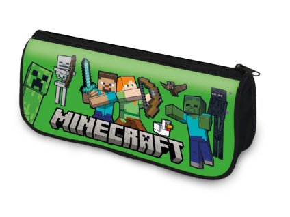 Penál Minecraft pouzdro dvoubarevné Nové