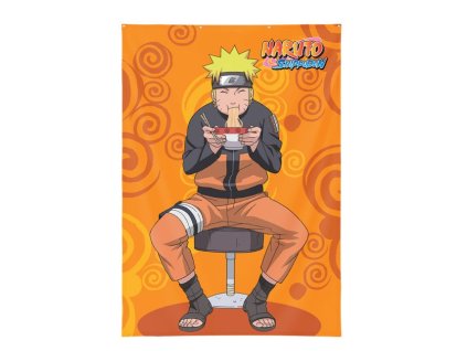 Nástěnná dekorace Naruto Shippuden Naruto and Ramen 125x85cm