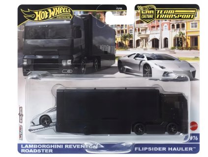 Hot Wheels Premium Team Transport Lamborghini Reventon Roadster Flipsider Hauler