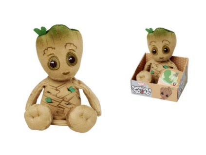 Plyšák na rameno Groot s magnetem 12cm