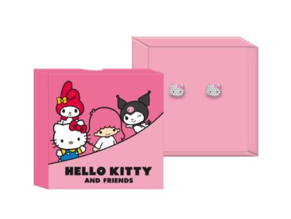 Náušnice Hello Kitty pecičky