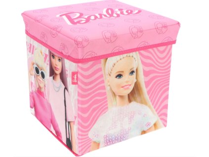 Sedací úložný box Barbie Nové