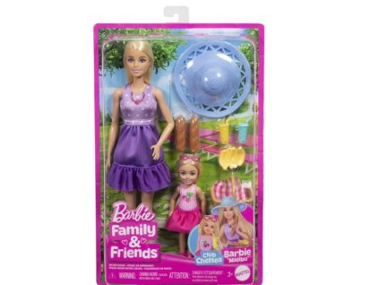 Barbie Malibu a Chelsea na pikniku