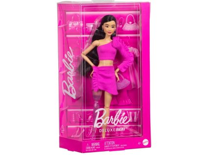 Barbie Modelka Šaty s růží
